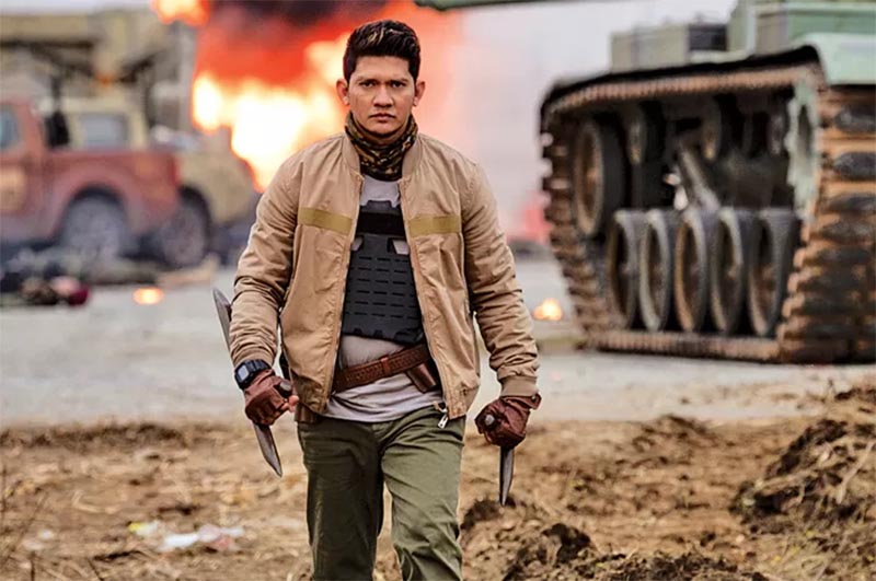 Iko Uwais dalam trailer Expend4bles.
